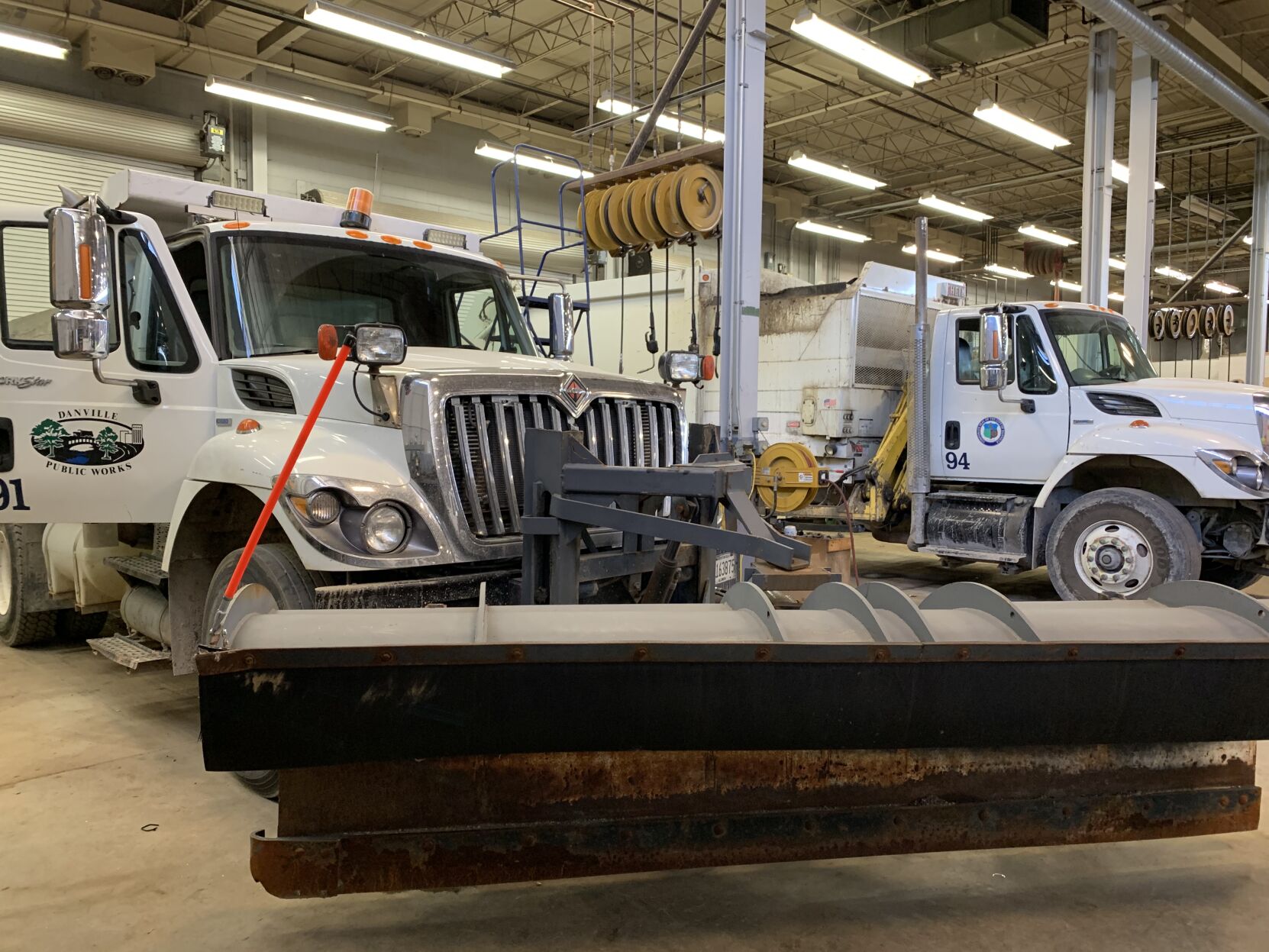 Danville snow plows